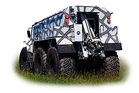 Буровой станок СБГ-ПМ-03 Стерх на шасси «ХИЩНИК-3930»